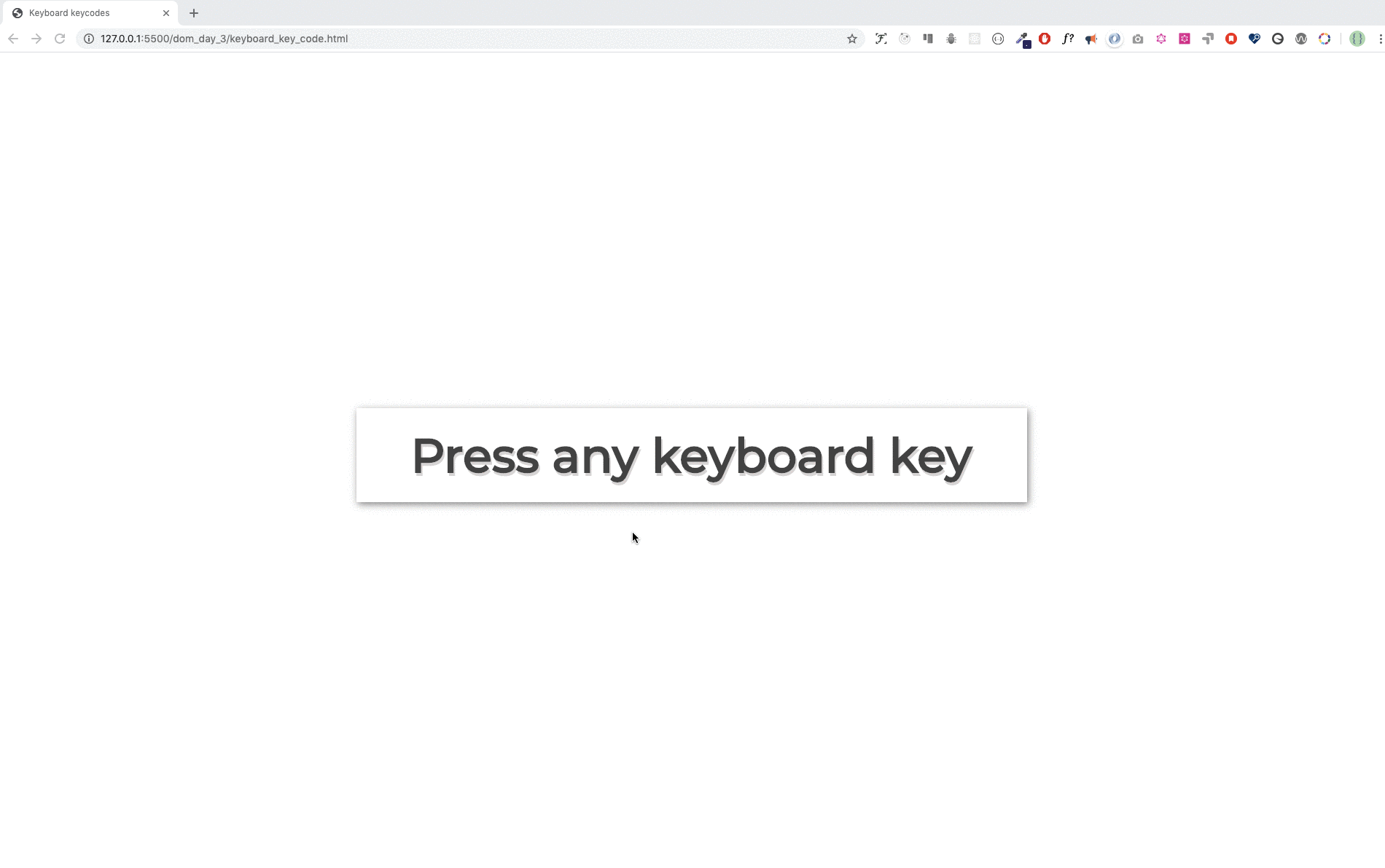 Keyboard key